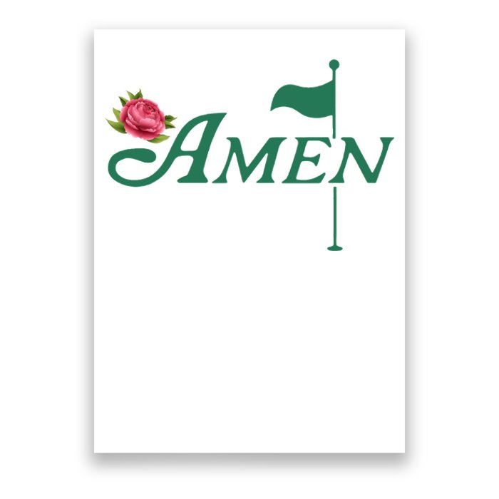 Amen Azalea Golf Masters Poster