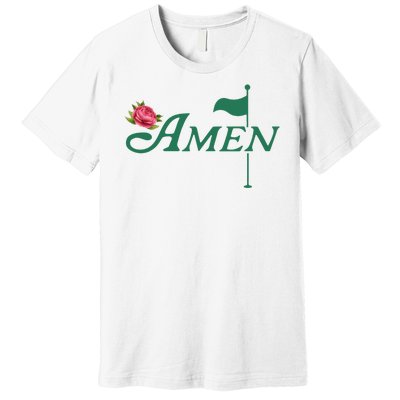 Amen Azalea Golf Masters Premium T-Shirt