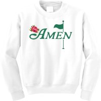 Amen Azalea Golf Masters Kids Sweatshirt