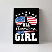 All American Girl 4th Of July Matching Family Canvas