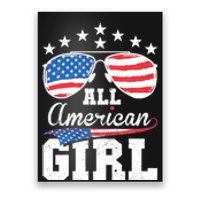 All American Girl 4th Of July Matching Family Poster