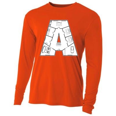 Architect Architecture House Building Gift Meaningful Gift Construction Gift Cooling Performance Long Sleeve Crew