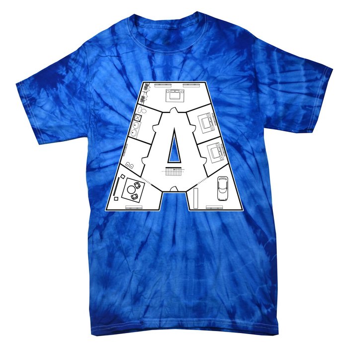 Architect Architecture House Building Gift Meaningful Gift Construction Gift Tie-Dye T-Shirt