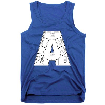 Architect Architecture House Building Gift Meaningful Gift Construction Gift Tank Top