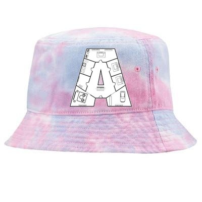 Architect Architecture House Building Gift Meaningful Gift Construction Gift Tie-Dyed Bucket Hat