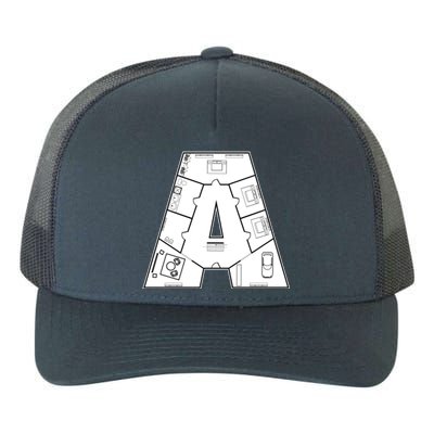 Architect Architecture House Building Gift Meaningful Gift Construction Gift Yupoong Adult 5-Panel Trucker Hat