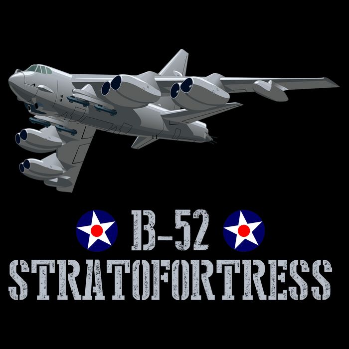 American Aircraft Heavy Bomber B-52 Air Force Impact Tech Backpack