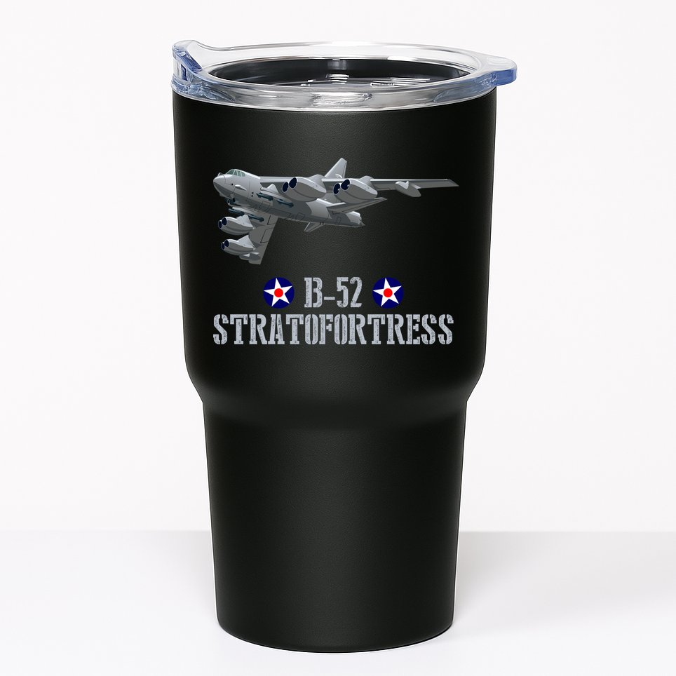 American Aircraft Heavy Bomber B-52 Air Force Tumbler