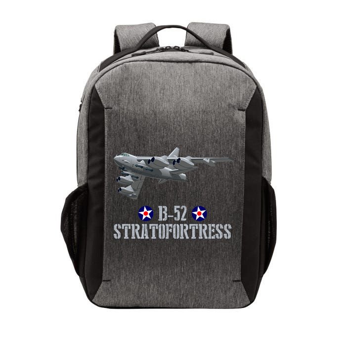 American Aircraft Heavy Bomber B-52 Air Force Vector Backpack