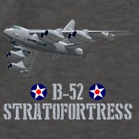 American Aircraft Heavy Bomber B-52 Air Force Vector Backpack