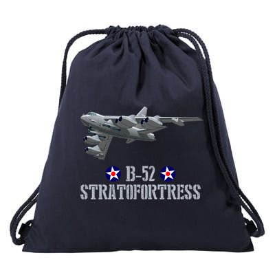 American Aircraft Heavy Bomber B-52 Air Force Drawstring Bag
