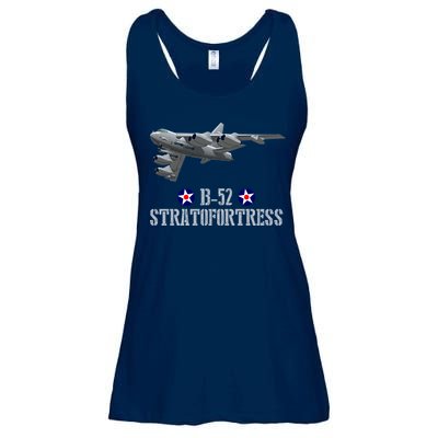 American Aircraft Heavy Bomber B-52 Air Force Ladies Essential Flowy Tank