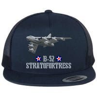 American Aircraft Heavy Bomber B-52 Air Force Flat Bill Trucker Hat
