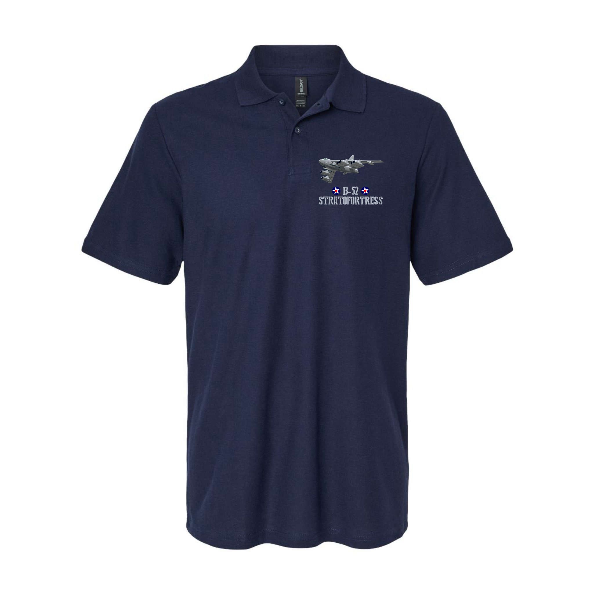 American Aircraft Heavy Bomber B-52 Air Force Polo