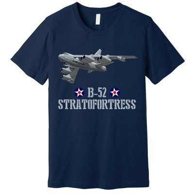 American Aircraft Heavy Bomber B-52 Air Force Premium T-Shirt
