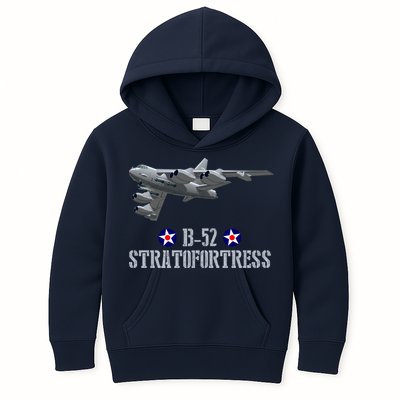 American Aircraft Heavy Bomber B-52 Air Force Kids Hoodie