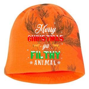 Alone At Home Movies Merry Christmas You Filty Animal Kati - Camo Knit Beanie