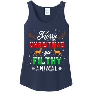 Alone At Home Movies Merry Christmas You Filty Animal Ladies Essential Tank