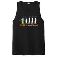 Autism Awareness Hoodie It's OK To Be Different Penguin PosiCharge Competitor Tank