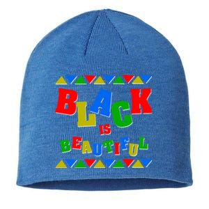 African American History Month Black Is Beautiful Gift Sustainable Beanie