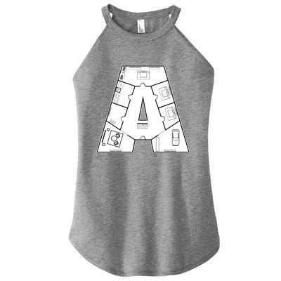 Architect Architecture House Building Gift Funny Gift Construction Funny Gift Women’s Perfect Tri Rocker Tank