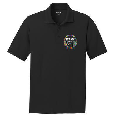 Autism Awareness Headphones ItS Ok To Be Different PosiCharge RacerMesh Polo