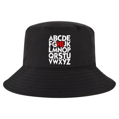 Alphabet ABCs Hi Kindergarten Alphabet learn ABCs  Cool Comfort Performance Bucket Hat