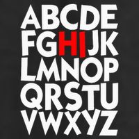 Alphabet ABCs Hi Kindergarten Alphabet learn ABCs  7 Panel Mesh Trucker Snapback Hat