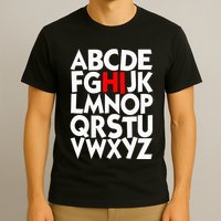 Alphabet ABCs Hi Kindergarten Alphabet learn ABCs  T-Shirt