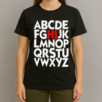 Alphabet ABCs Hi Kindergarten Alphabet learn ABCs  T-Shirt