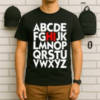 Alphabet ABCs Hi Kindergarten Alphabet learn ABCs  T-Shirt