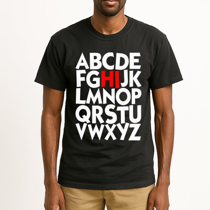 Alphabet ABCs Hi Kindergarten Alphabet learn ABCs  Tall T-Shirt