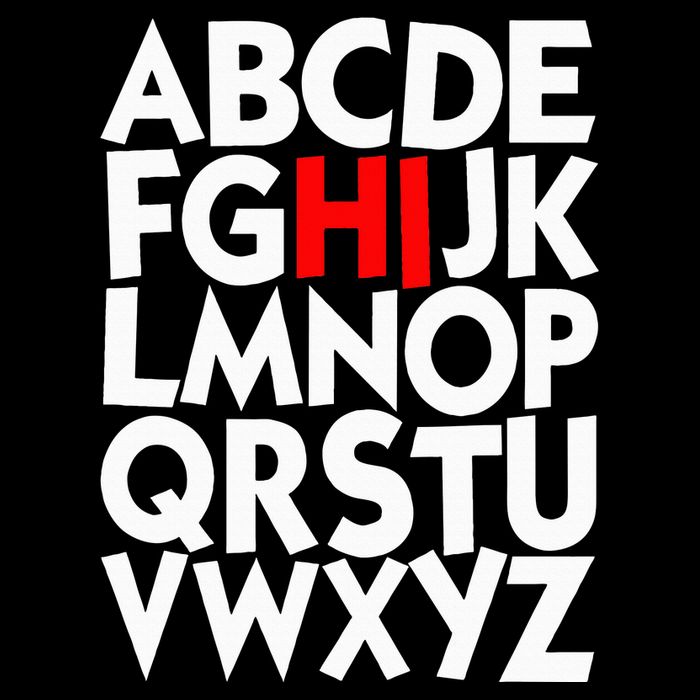 Alphabet ABCs Hi Kindergarten Alphabet learn ABCs  7-Panel Snapback Hat