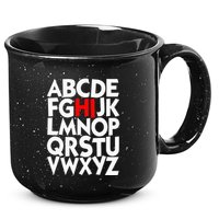 Alphabet ABCs Hi Kindergarten Alphabet learn ABCs  15oz Campfire Ceramic Mug