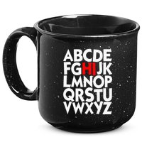 Alphabet ABCs Hi Kindergarten Alphabet learn ABCs  15oz Campfire Ceramic Mug