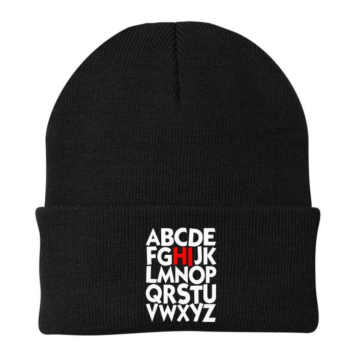 Alphabet ABCs Hi Kindergarten Alphabet learn ABCs  Beanie