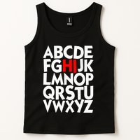 Alphabet ABCs Hi Kindergarten Alphabet learn ABCs  Tank Top