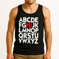 Alphabet ABCs Hi Kindergarten Alphabet learn ABCs  Tank Top