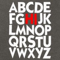 Alphabet ABCs Hi Kindergarten Alphabet learn ABCs  Cotton Canvas Backpack