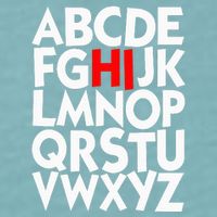 Alphabet ABCs Hi Kindergarten Alphabet learn ABCs  Sueded Cloud Jersey T-Shirt