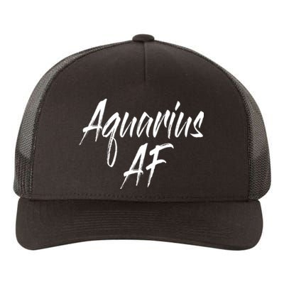 Aquarius Af Hooded Gift Yupoong Adult 5-Panel Trucker Hat