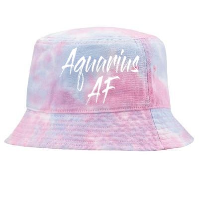 Aquarius Af Hooded Gift Tie-Dyed Bucket Hat