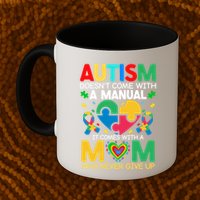 Autism Awareness Heart Of Support And Puzzle Piece Gift Mug