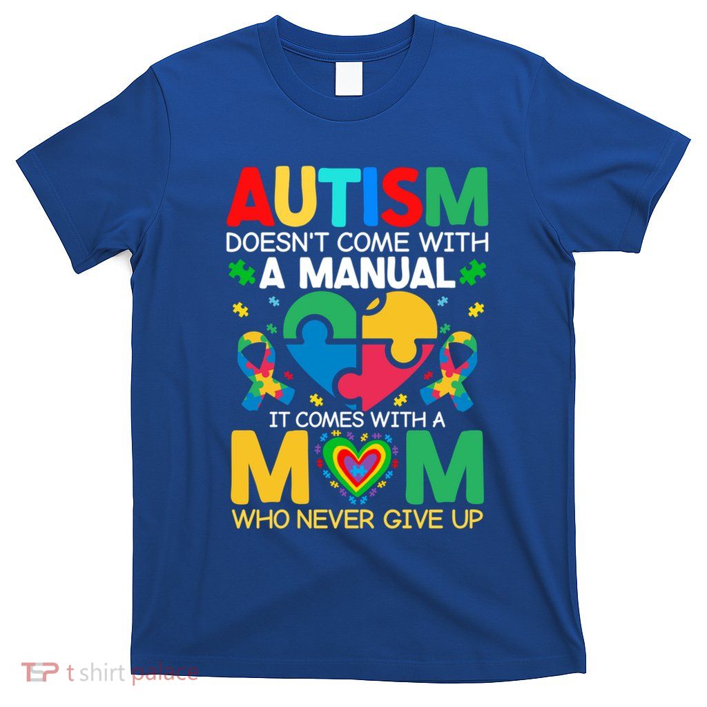 Autism Awareness Heart Of Support And Puzzle Piece Gift T-Shirt