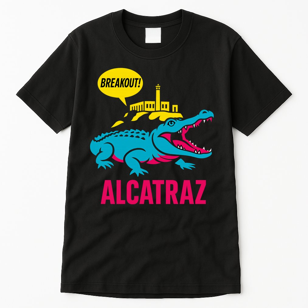 Alligator Alcatraz Hot Breakout Tall T-Shirt
