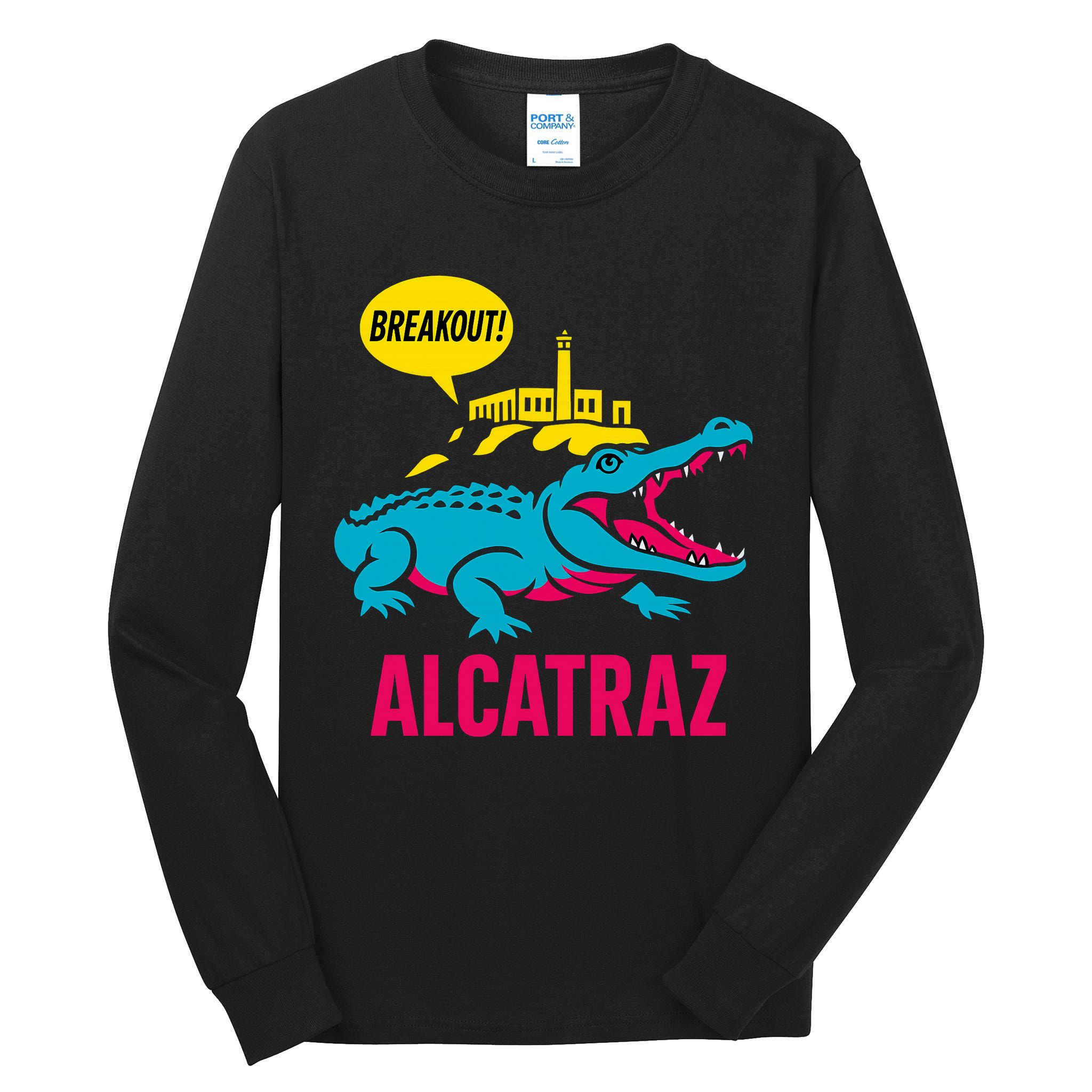 Alligator Alcatraz Hot Breakout Tall Long Sleeve T-Shirt