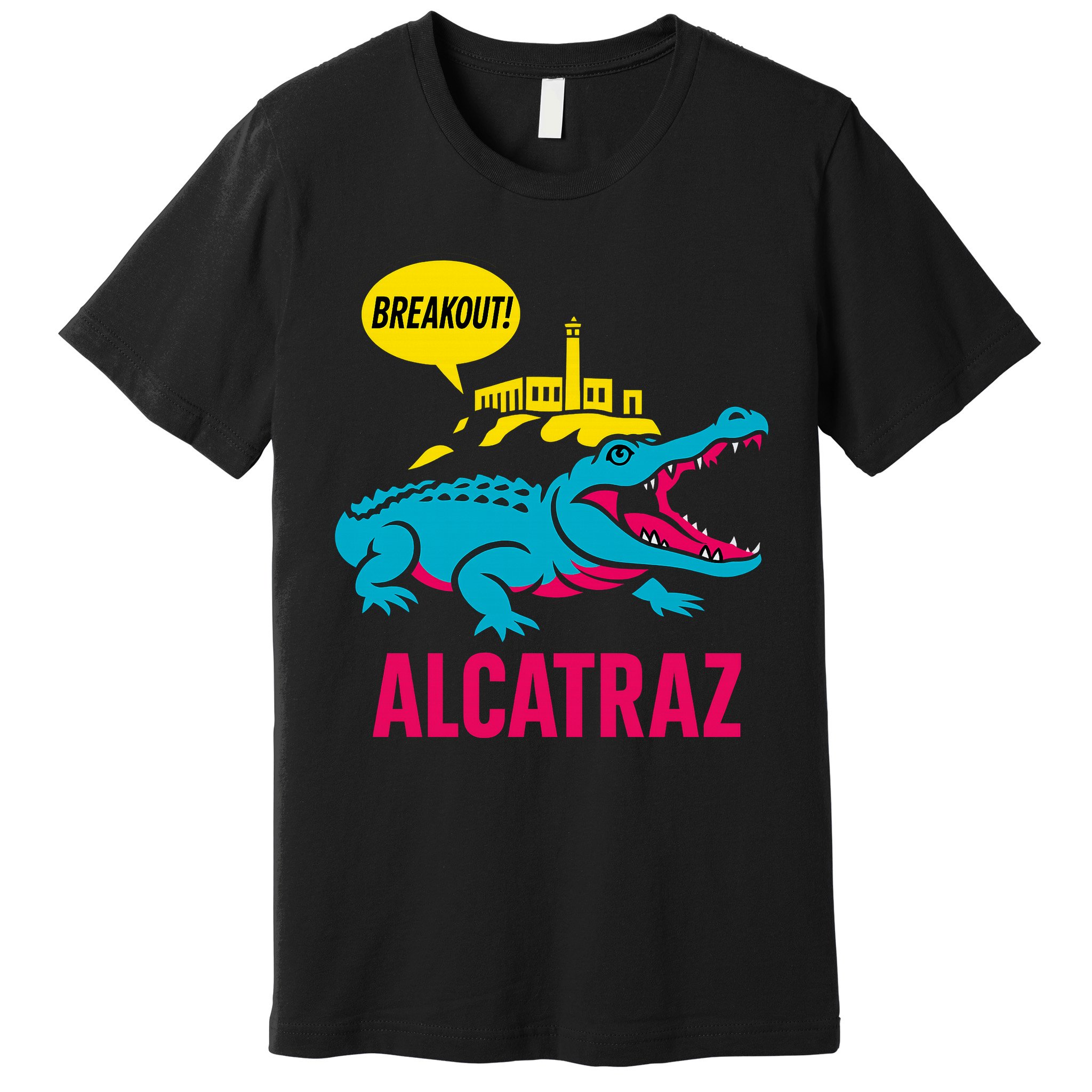 Alligator Alcatraz Hot Breakout Premium T-Shirt