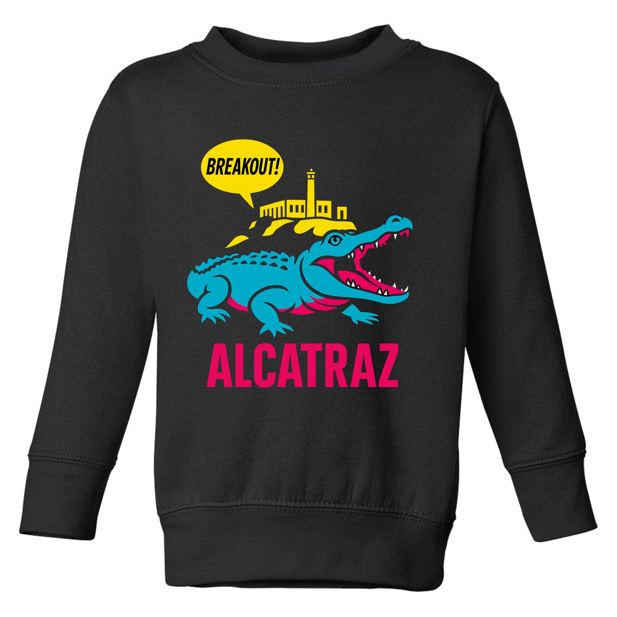 Alligator Alcatraz Hot Breakout Toddler Sweatshirt
