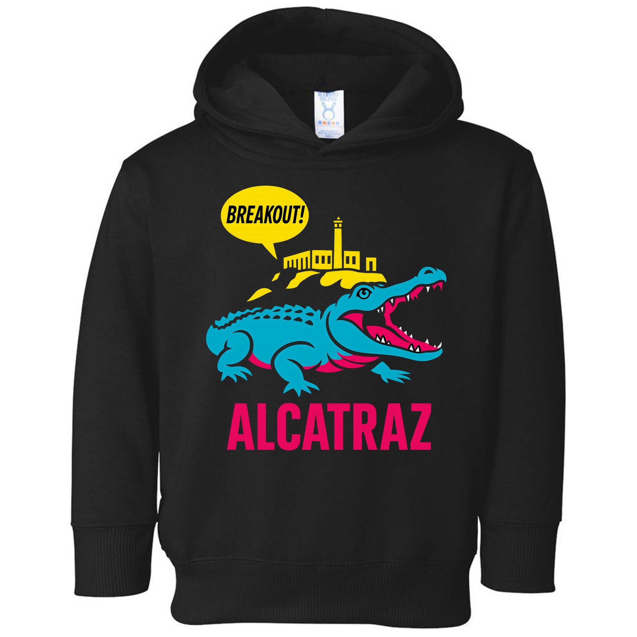 Alligator Alcatraz Hot Breakout Toddler Hoodie