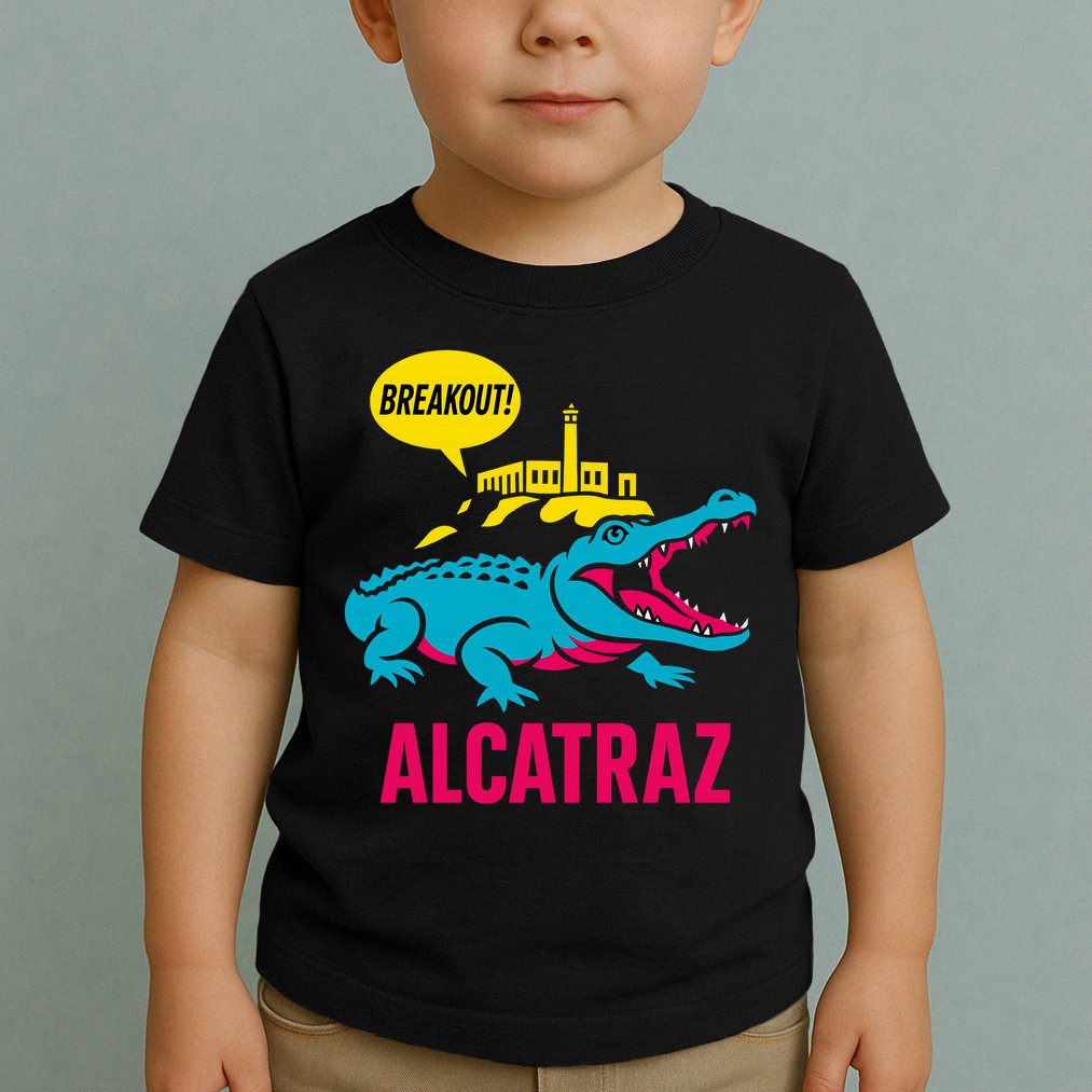 Alligator Alcatraz Hot Breakout Toddler T-Shirt